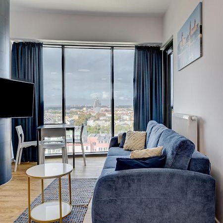 Aleda Tower, 14 Floor, Balkon Apartment Шчечин Екстериор снимка