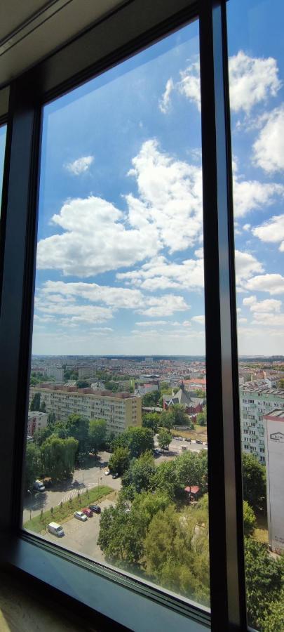 Aleda Tower, 14 Floor, Balkon Apartment Шчечин Екстериор снимка
