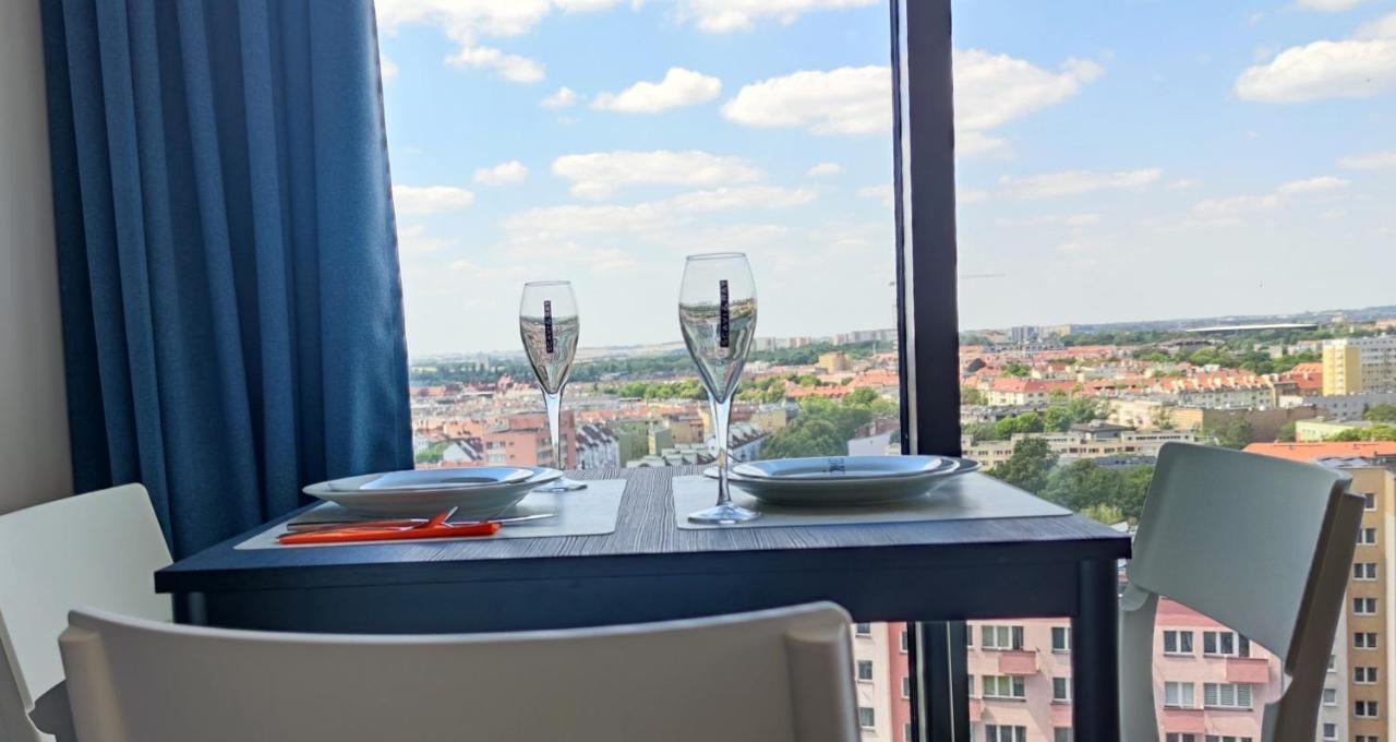 Aleda Tower, 14 Floor, Balkon Apartment Шчечин Екстериор снимка