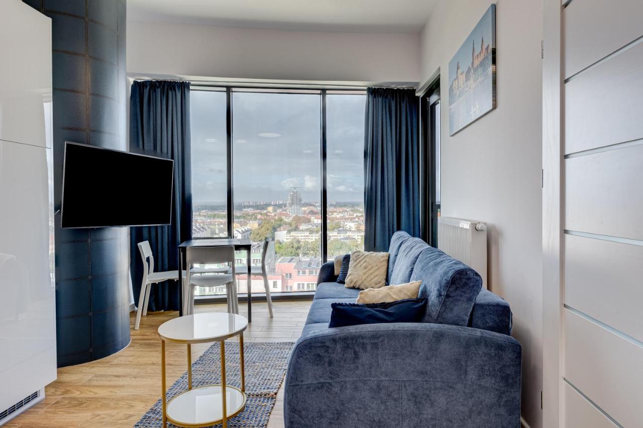 Aleda Tower, 14 Floor, Balkon Apartment Шчечин Екстериор снимка