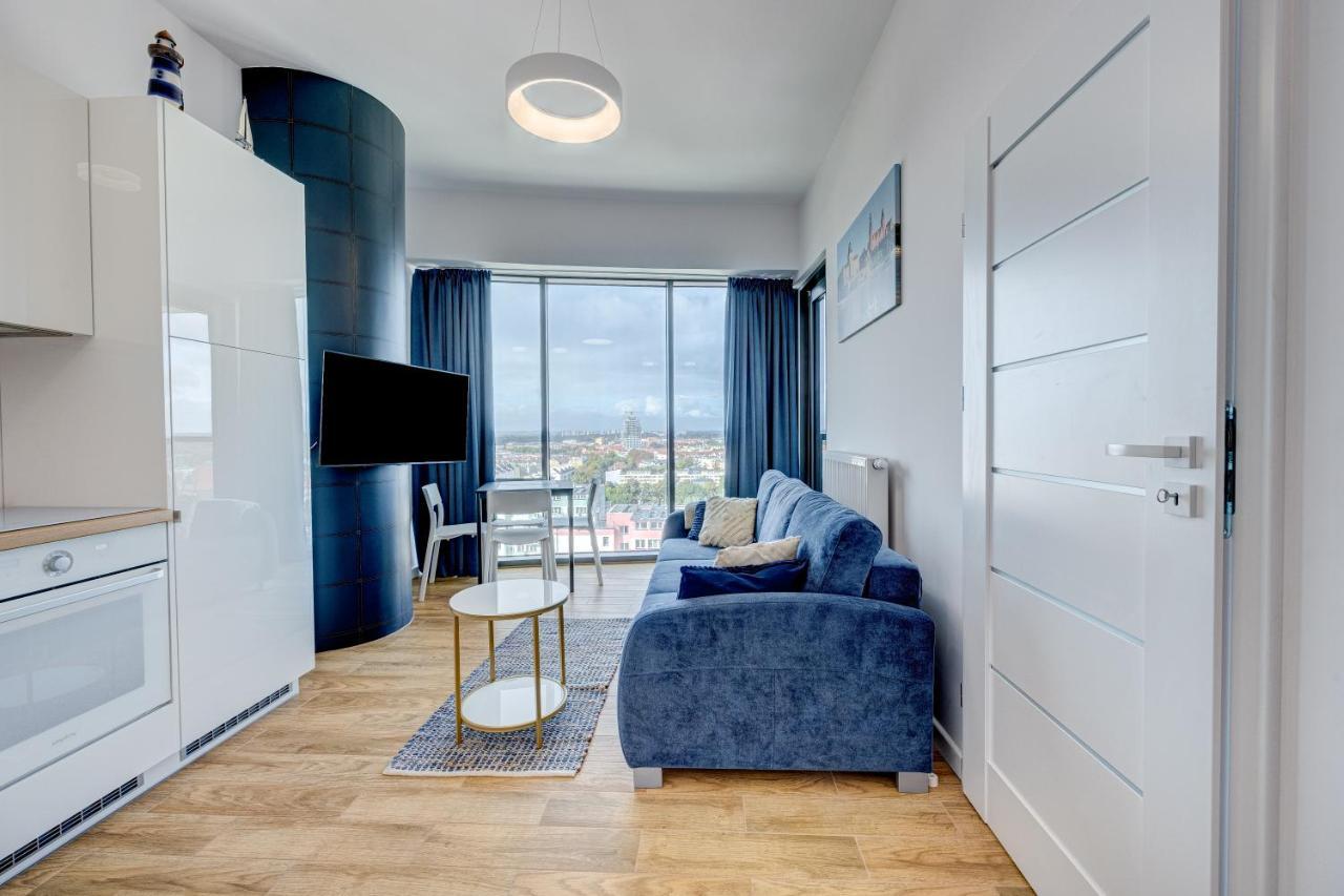 Aleda Tower, 14 Floor, Balkon Apartment Шчечин Екстериор снимка