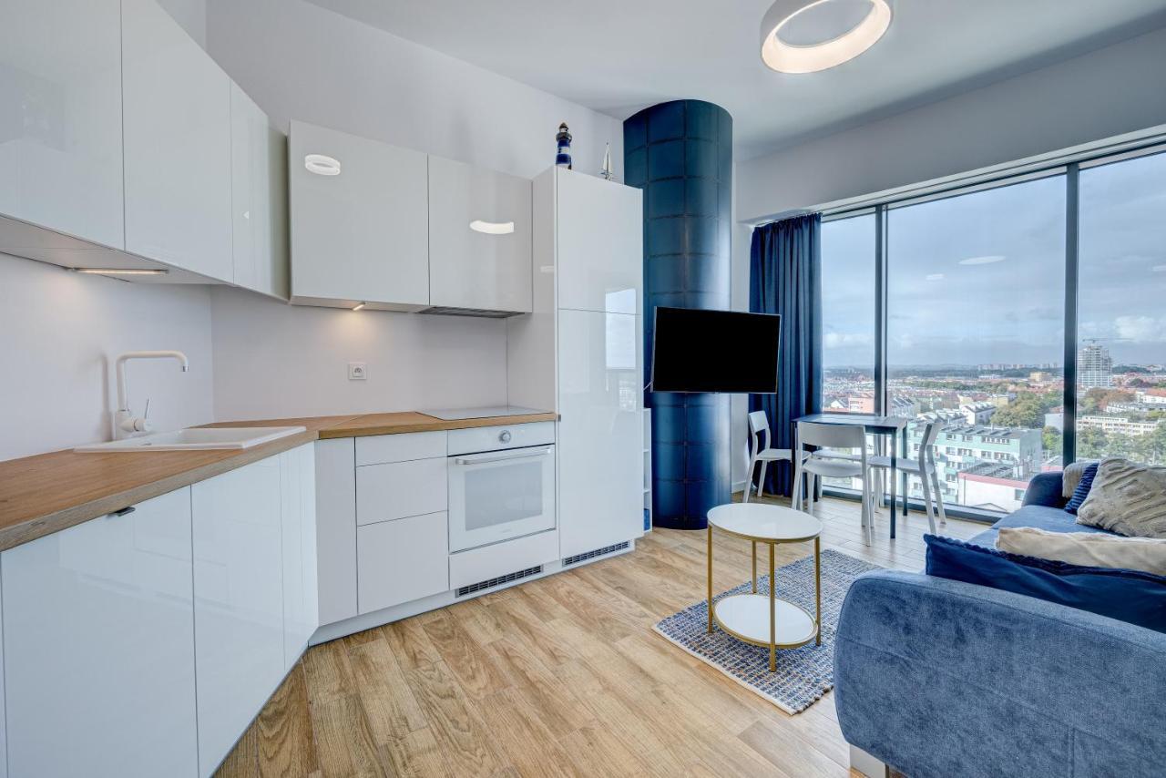 Aleda Tower, 14 Floor, Balkon Apartment Шчечин Екстериор снимка