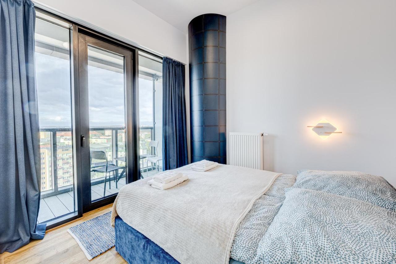 Aleda Tower, 14 Floor, Balkon Apartment Шчечин Екстериор снимка